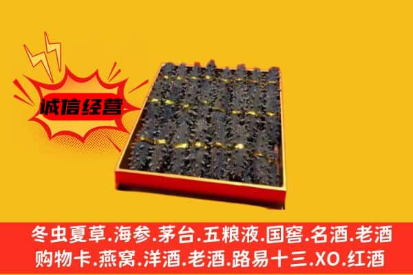 临沂罗庄区回收海参